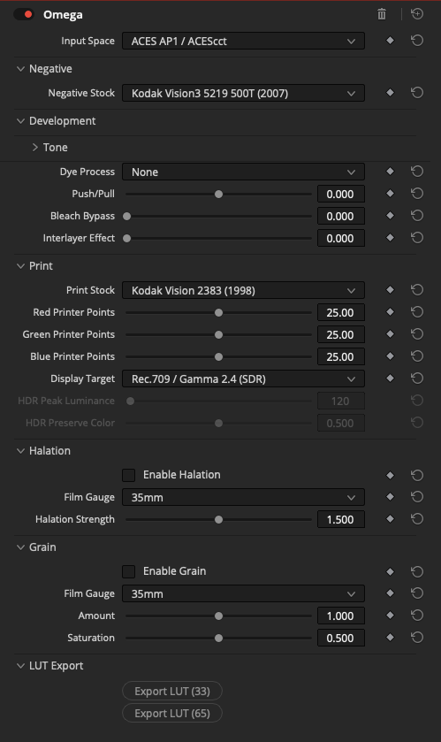 Omega Interface